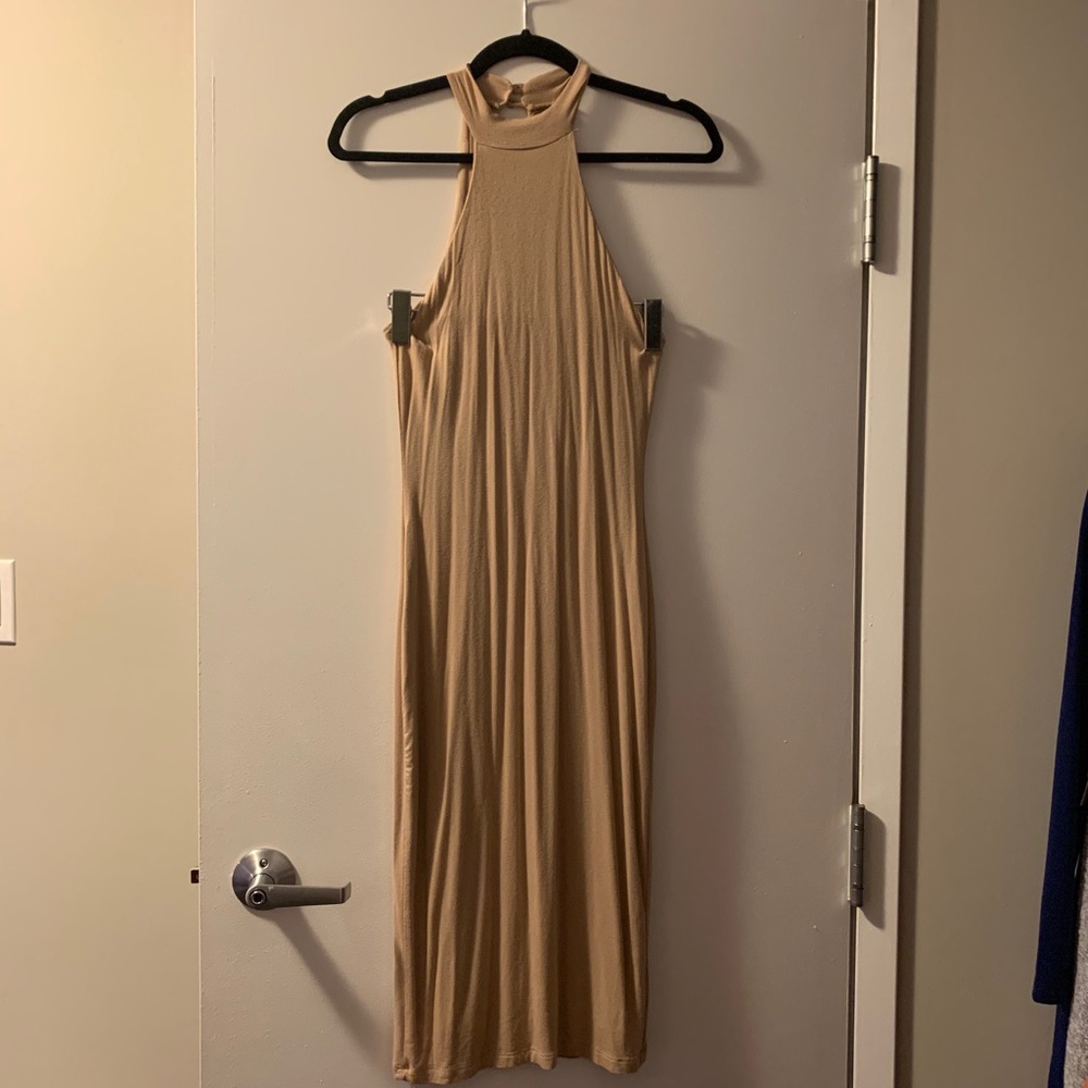 Tan Dress